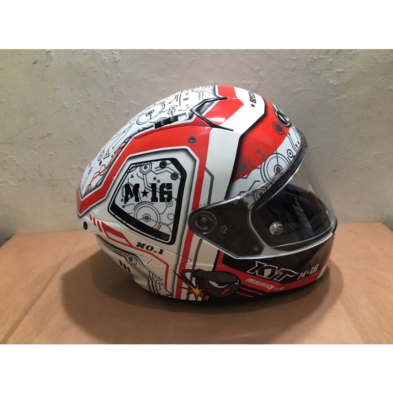 helm kyt nf-r nfr super mario mario aji size xxl
