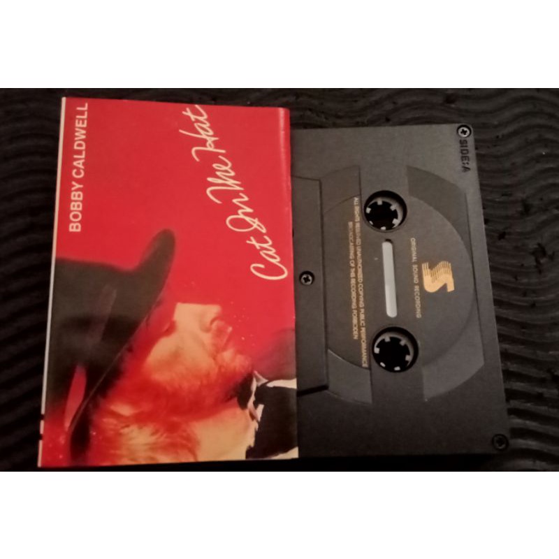 Kaset Pita Bobby Caldwell - cat in the hat - jazz