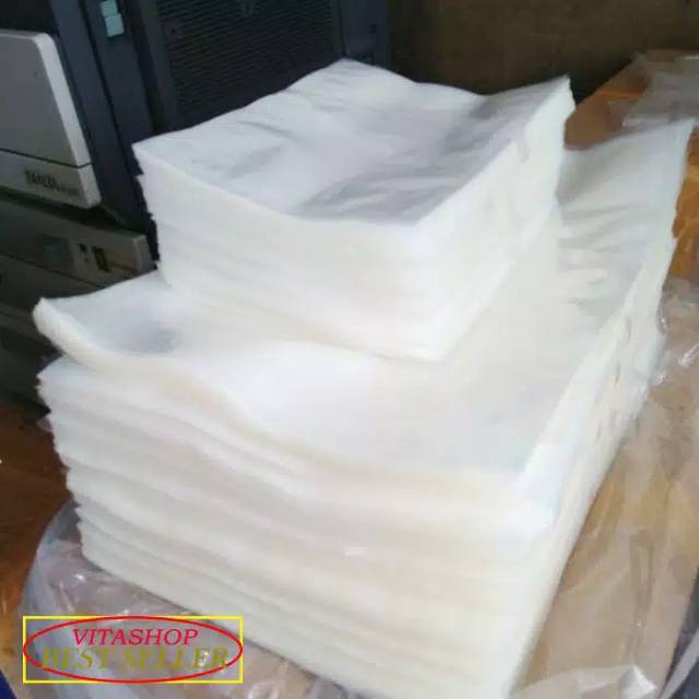 Plastik Vacum Sealer Import 20x25 Plastik Pengemas Makanan