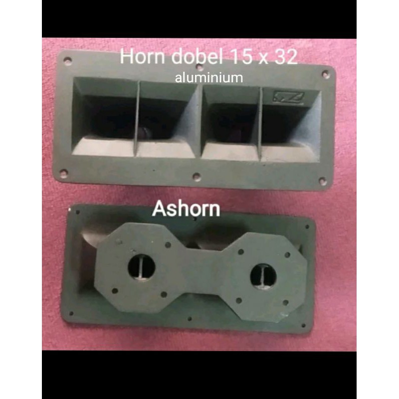 Horn dobel 15 x 32 - Horn corong driver tweeter aluminium diral