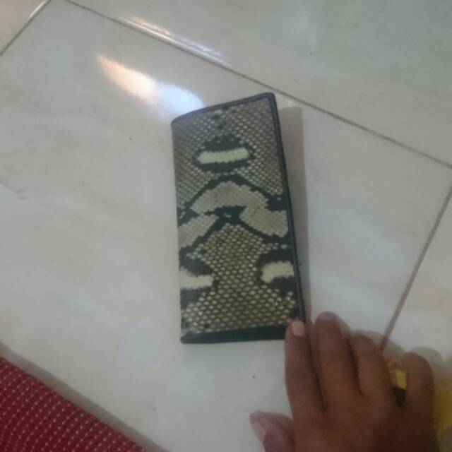 Dompet kulit ular asli,