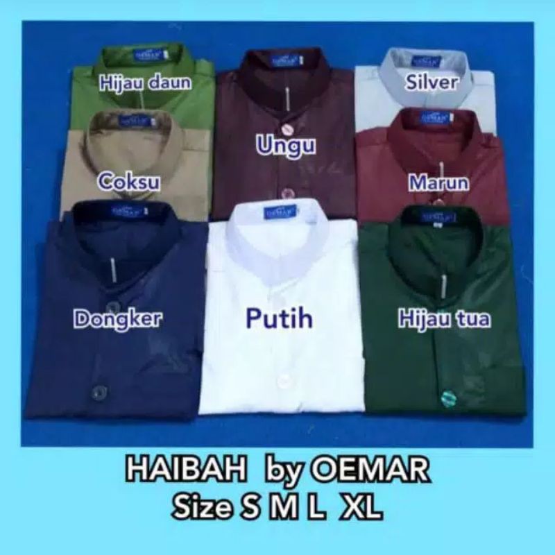 Baju koko ammu merek oemar haibah koko habaib pakian pria murah termurah terlaris