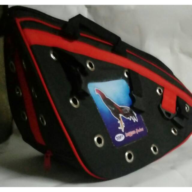 Tas kisa ayam slempang keren tentengan bawa ayam tarung