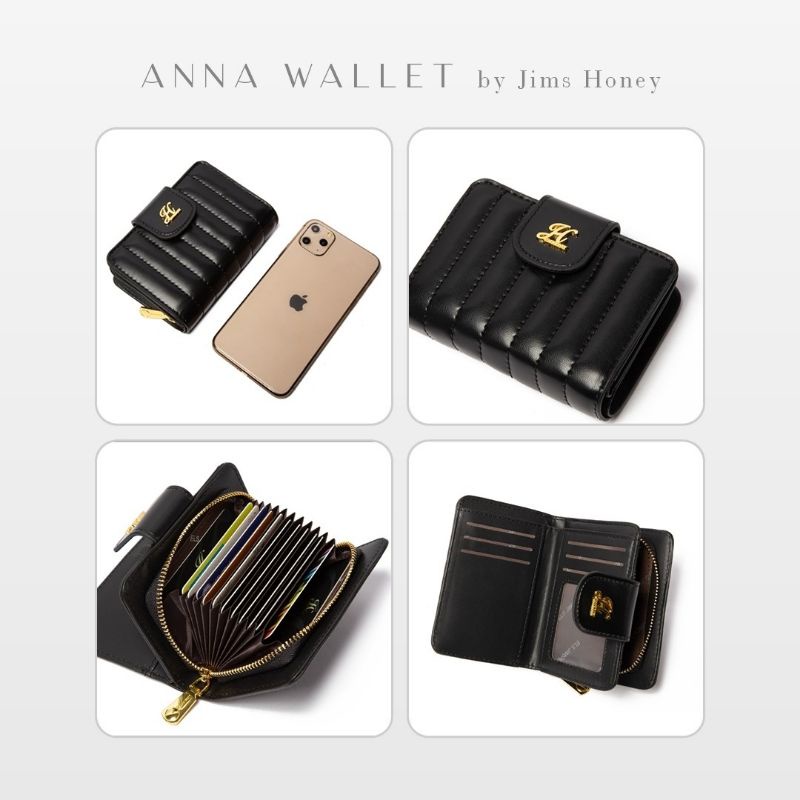 ANNA WALLET JIMSHONEY DOMPET WANITA KECIL LIPAT