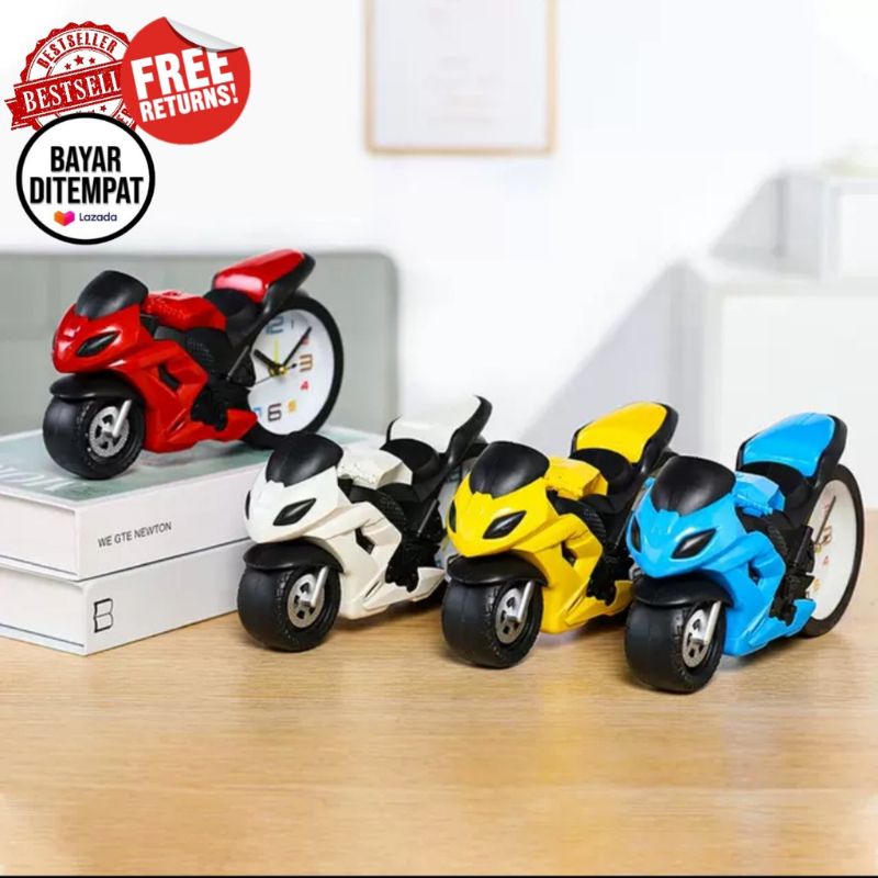 Jam Weker Alarm Motor Cycle Jam Beker  Alarm Motor GP Ducati