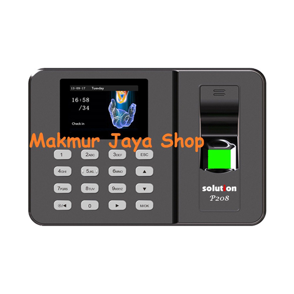 Mesin Absensi Sidik Jari Solution P208 Finger Print
