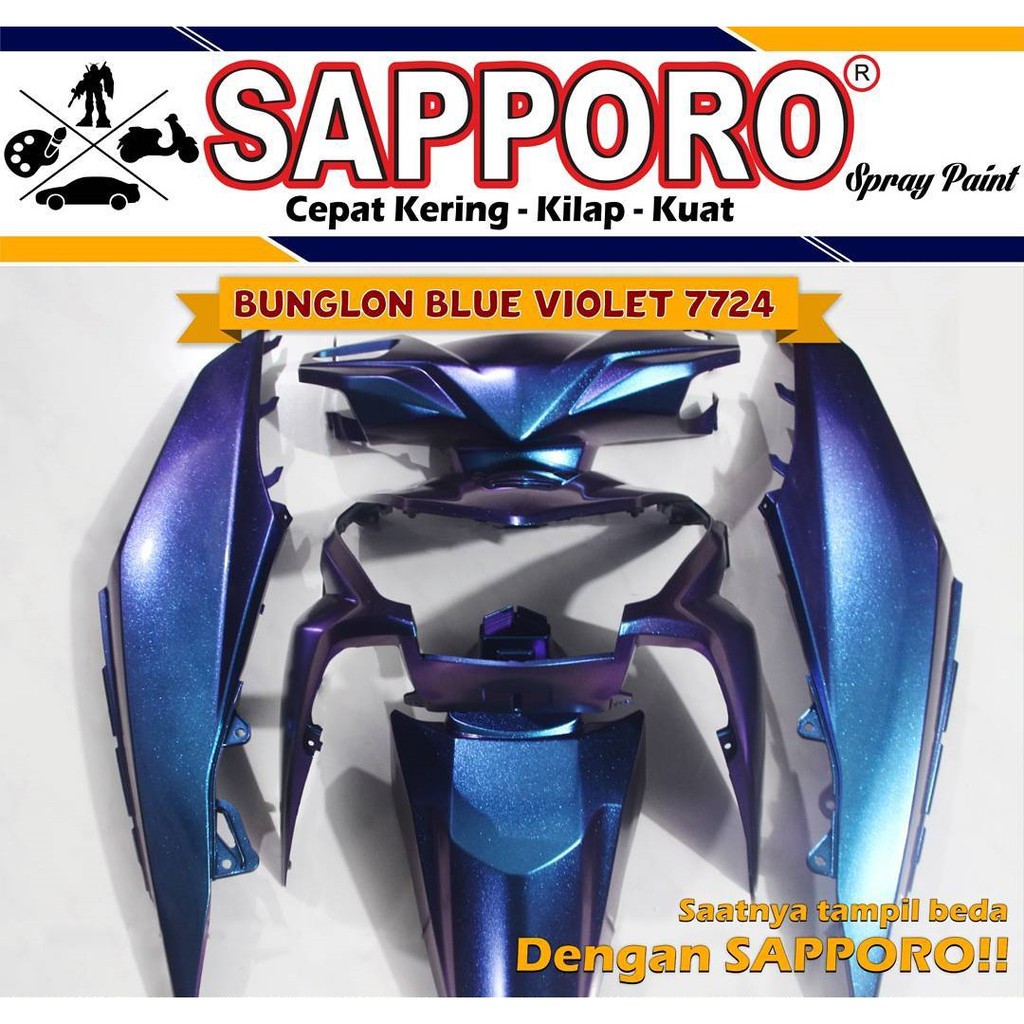 SAPPORO SPRAY Blue Violet 7724 300 ml