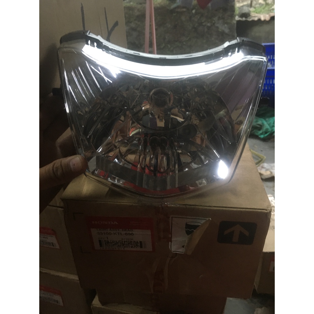 lampu depan supra fit new original AHM