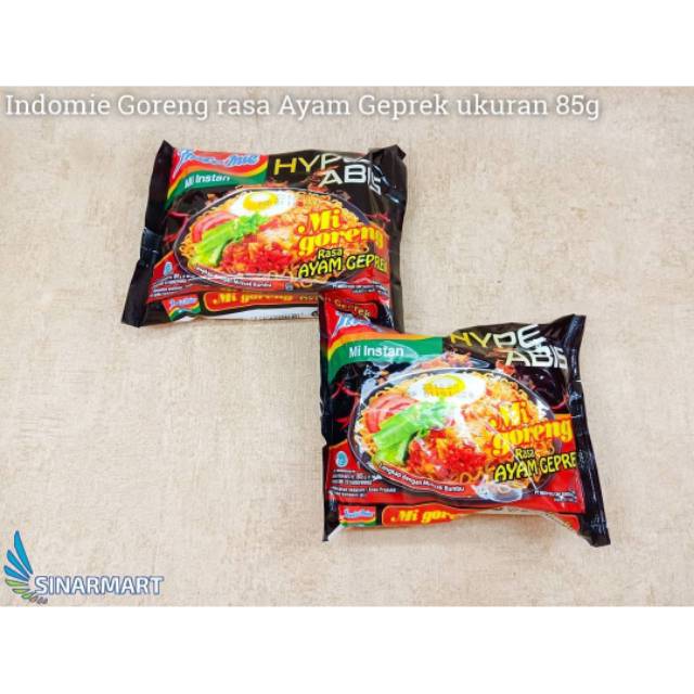 

INDOMIE GORENG RASA AYAM GEPREK