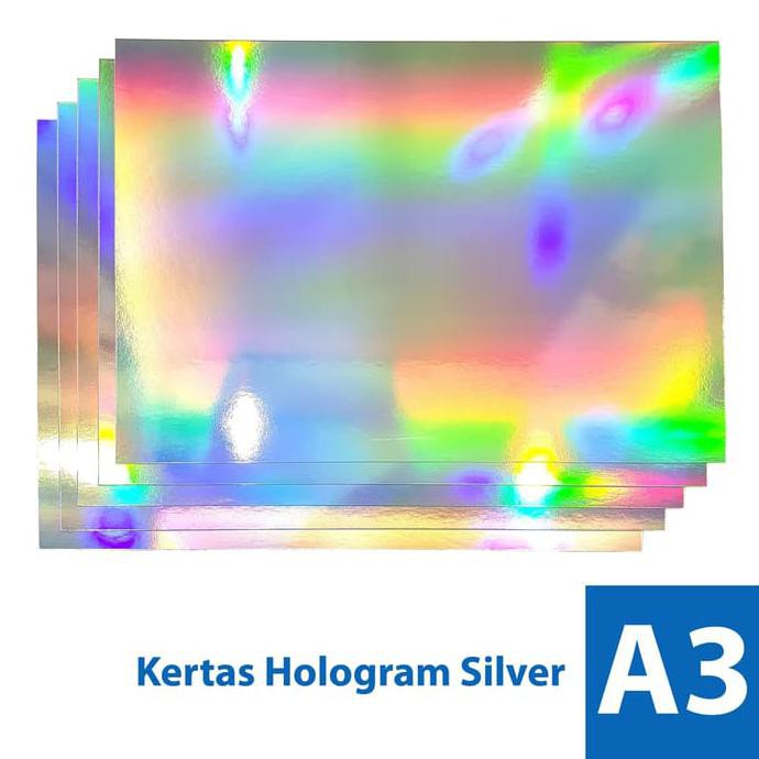 

Kertas Hologram Perak 300 gsm A3/A3+ - Paper Silver