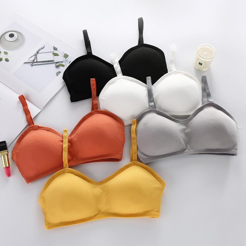 ☀ INDOLAND ☀ B025 Bra AOWAYI Tanpa Kawat Bralette Push Up BH BUSA Fashion Murah Full Cup Wanita