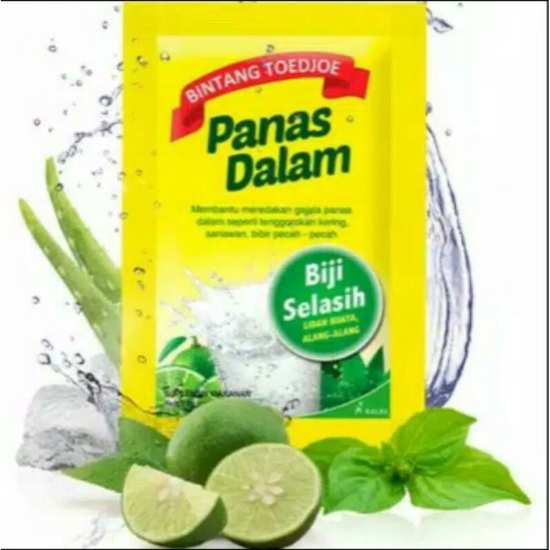 Bintang Toedjoe panas dalam biji selasih , ( per sachet ) 7gr