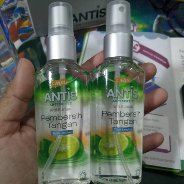 Hand sanitizer spray antis