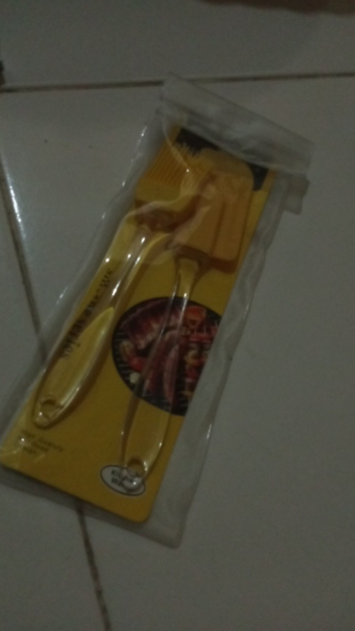 Paket Kuas Silicone Dan Solet Silicone Model Kecil