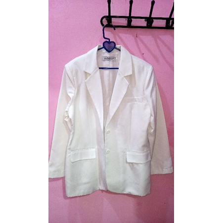 Prelove Jas Second bekas Apoteker Wanita Lengan Panjang excellence apoteker xl