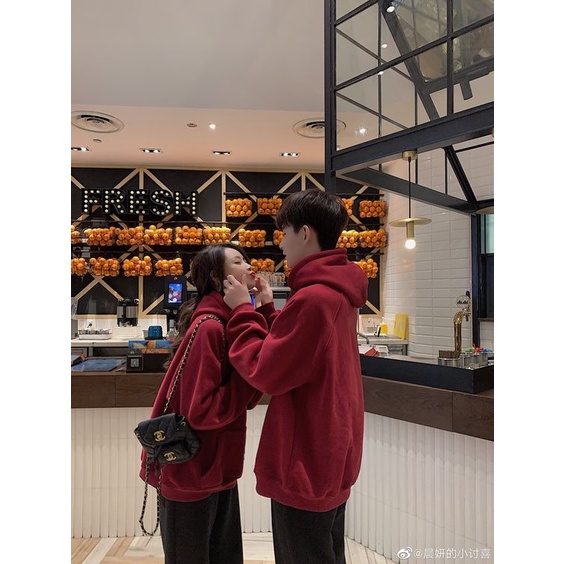 MYSTIQUE.ID-HOODIE COUPLE POLOS  LUCU DAN AESTHETIC