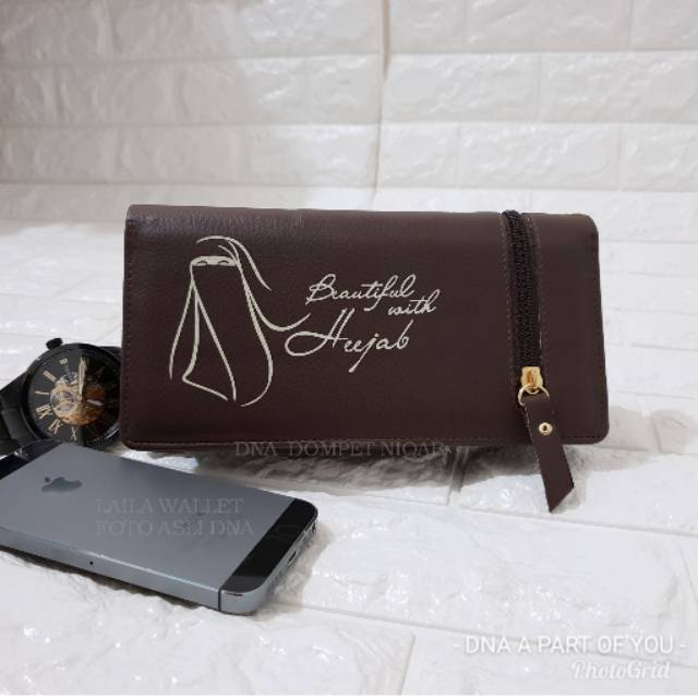 DOMPET WANITA BEAUTIFUL WITH HIJAB