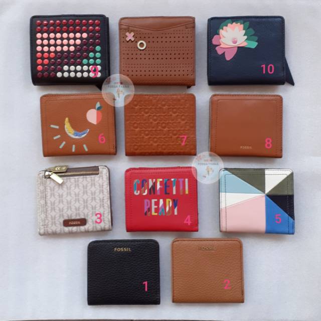 Dompet Lipat Mini Fossil  Shopee  Indonesia