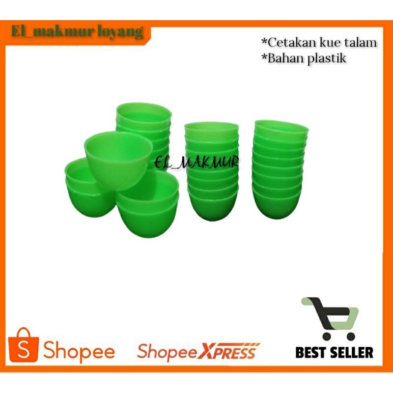 24 pcs cetakan kue talam, cetakan kue bugis, cetakan kue talam kukus