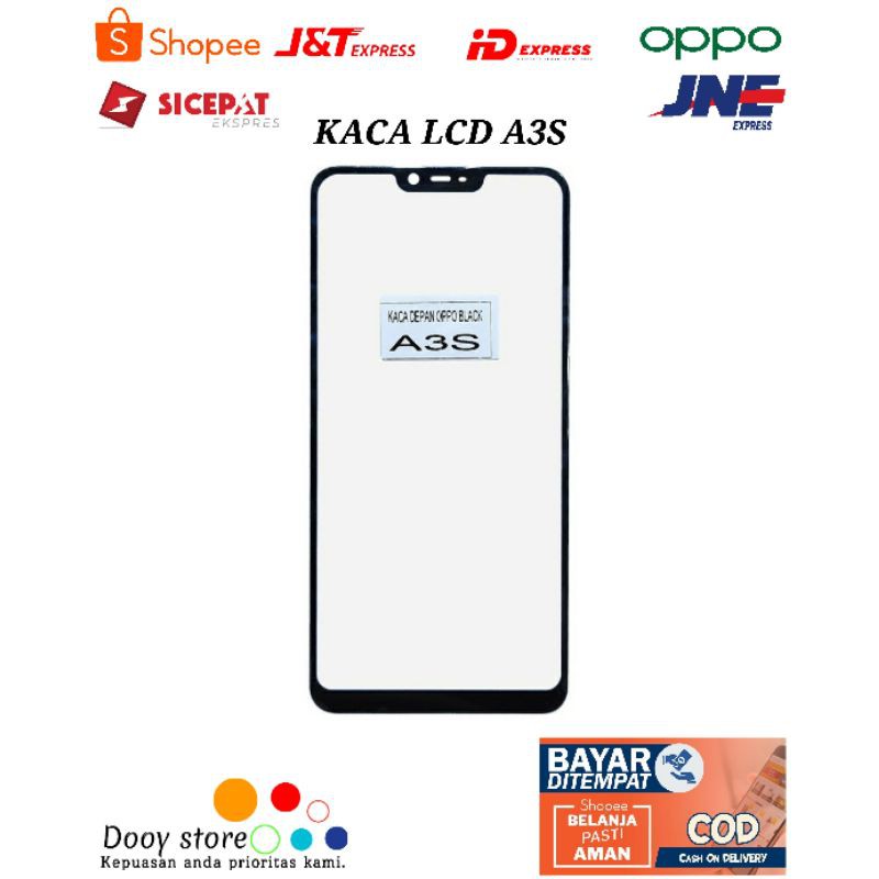 KACA LCD OPPO A3S KACA DEPAN LCD ORIGINAL OPPO