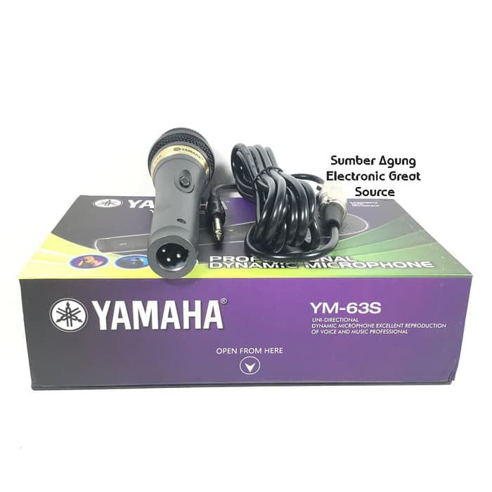 Mic YM63S YAMAHA Microhpone Untuk Menyanyi Pidato 63S