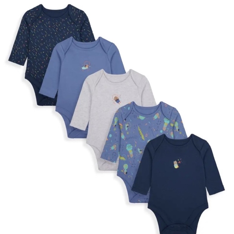 (ORIGINAL MOTHERCARE) long sleeve bodysuit 9-12m