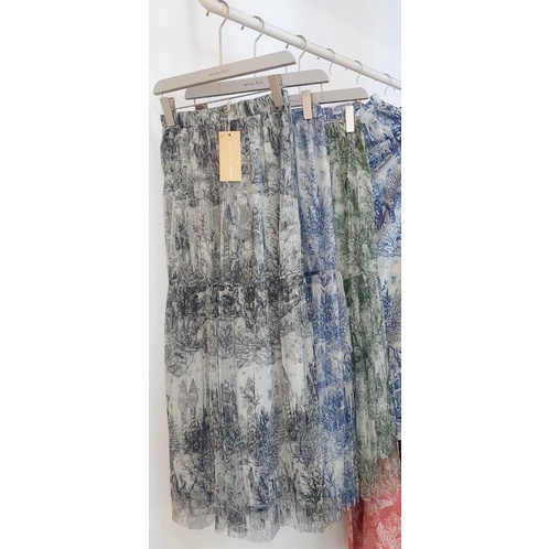 El mar minorca flowy skirt benang jarum x mmehuillet