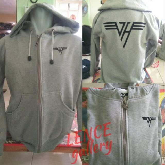 JAKET HOODIE VAN HALEN  T SHIRT SWEATER HOODIES EKSKLUSIF PRIA TRENDY