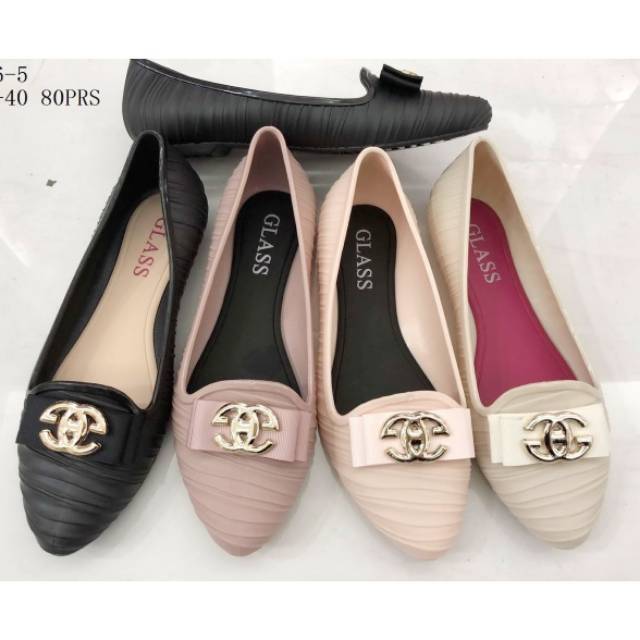 Sepatu Flat Jelly - Ballet Jelly Shoes / Flat Shoes