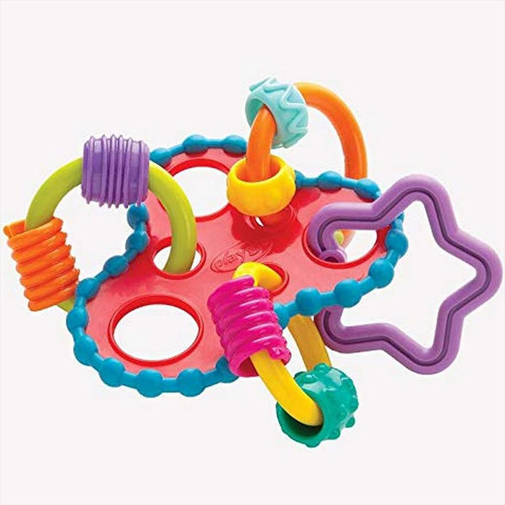 Playgro 112061 Round about Activity Rattle Mainan Bayi