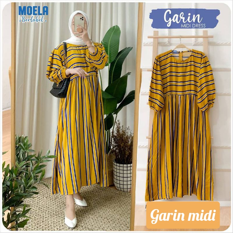 Midi dress/ midi dress rayon/ midi dress jumbo/ Dress Korean style / midi dress muslim / Dress muslimah / midi dress ld 120cm / dress jumbo/ midi dres/ dress rayon