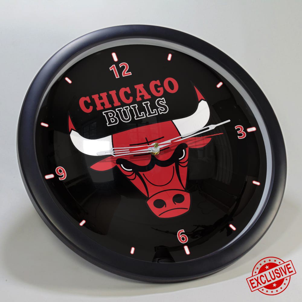 (ISTIMEWA BOSSQUE) JAM DINDING CUSTOM NBA - CHICAGO BULS