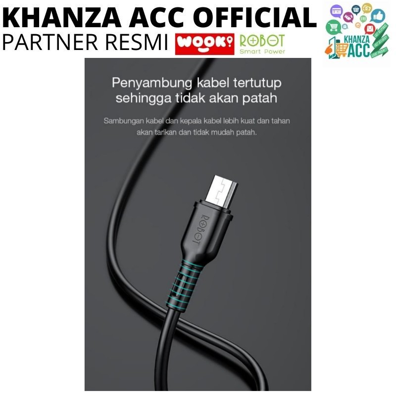 KHANZAACC Kabel Data Robot Data Cable RBM100 Colorful (ECER 1 PCS)