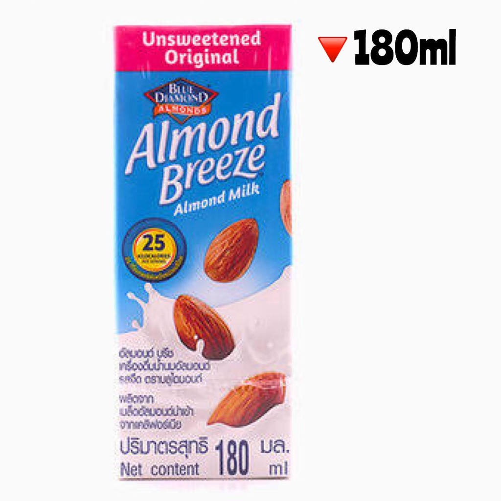 Jual Blue Diamond Susu Almond Breeze Rasa Unsweetened Original | 180ml ...