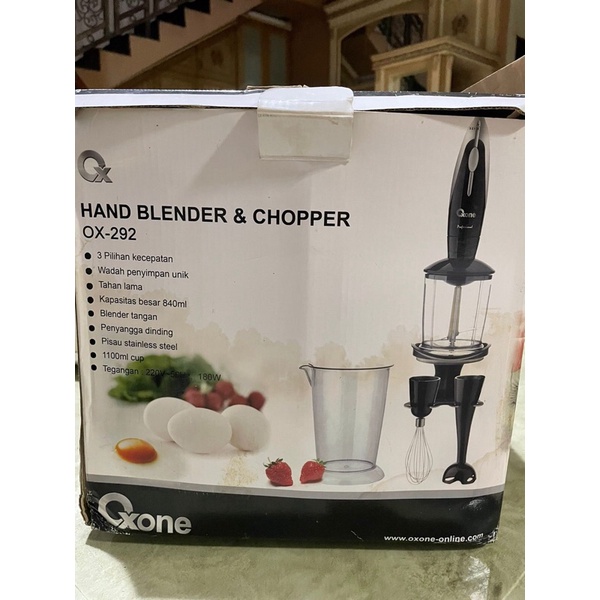 mixer tangan merek oxone ox-292 (bekas pakai)