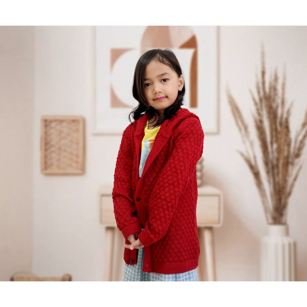 CARDIGAN RAJUT NANAS ANAK/KARTIGAN ANAK/CARDIGAN NANAS ANAK PREMIUM