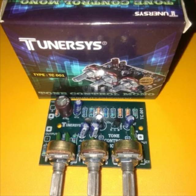 Tone Control Mono 2 Transistor Tunersys TC 001