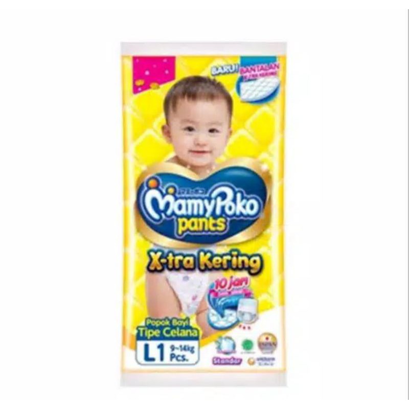 MAMYPOKO PANTS X-TRA KERING ISI 10 PCS (RENCENGAN)