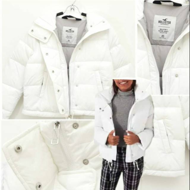 Hollister Mockneck Puffer Jacket