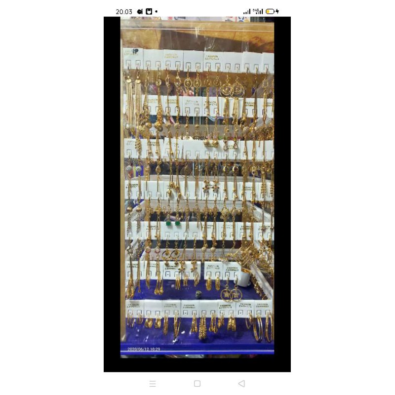 anting anting panjang