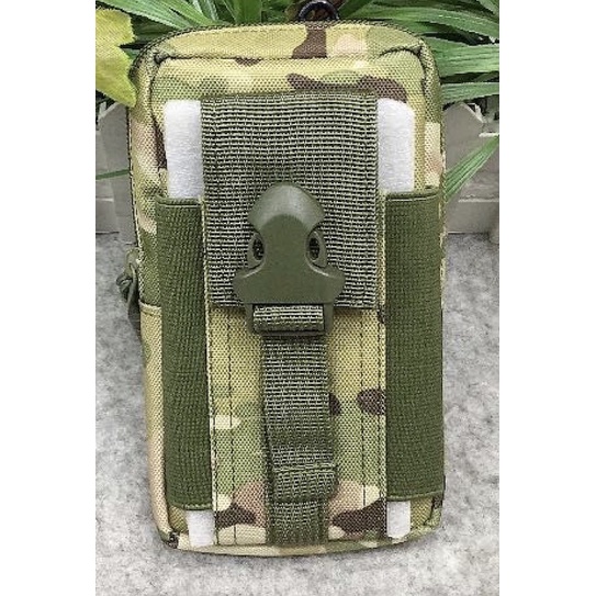 DOMPET HP PINGGANG TACTICAL LORENG MUAT HP BESAR UNTUK GESPER SABUK