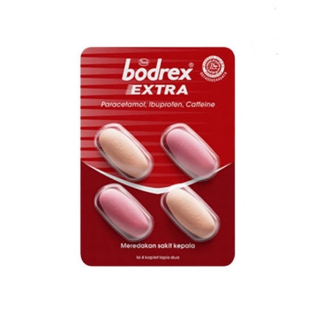Bodrex Extra 4's per strip