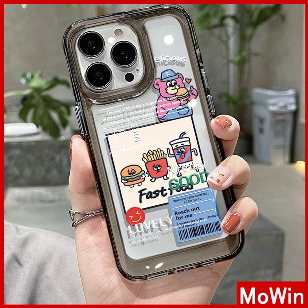 iPhone Case HD Acrylic High Quality Hard Case Clear Case Metal Button Protection Camera Shockproof Cartoon Cute Compatible For iPhone 14 Pro Max 14 Plus 13 Pro Max 12 11 XR 7Plus