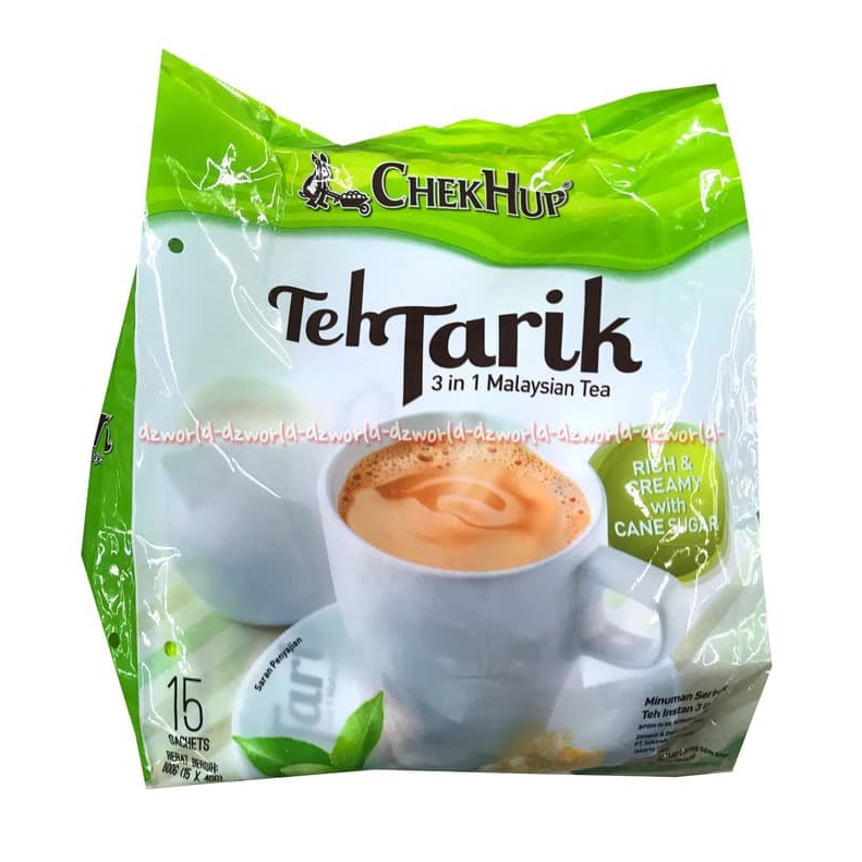 

Chekhup Teh Tarik Original With Cane Sugar Isi 15 Sachet Chek Hup - tth1882