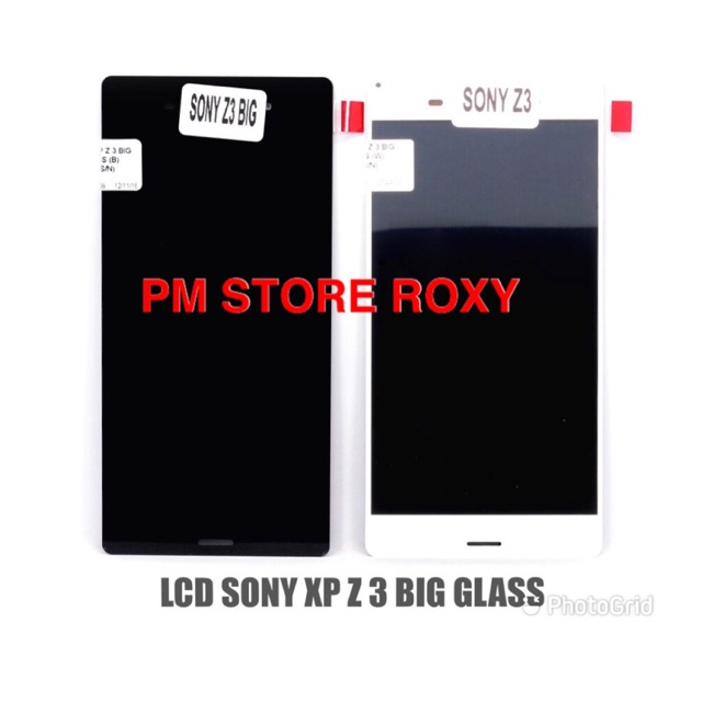 LCD TOUCHSCREEN SONY XPERIA Z 3 Big glass/ D 6603  Big glass layar 5.2