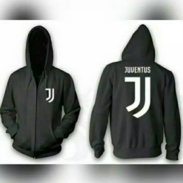 jaket hoodie juventus