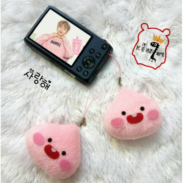 Apeach Kang Daniel Doll Wannaone Apeach Plush Keychain Phonestrap Kpop Boneka Kakao Boneka Apeach