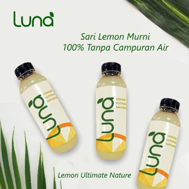 

Luna murni perasan lemon