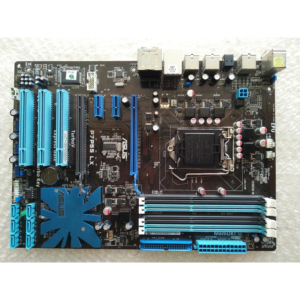 Motherboard Gaming ASUS P7P55 LX H55 P55 LGA 1156 4-Slot RAM