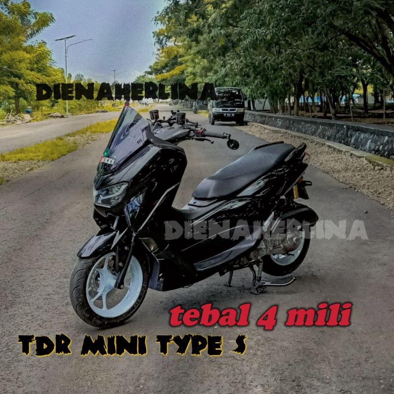 VISOR NMAX NEW TDR MINI TYPE S WINDSHELD NMAX NEW TDR MINI